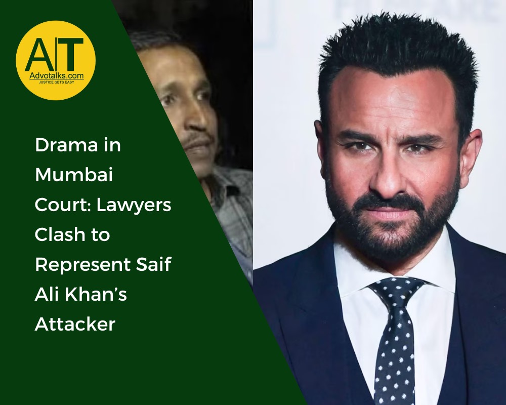 Drama In Mumbai Court: Lawyers Clash To Represent Saif Ali Khan Attacker